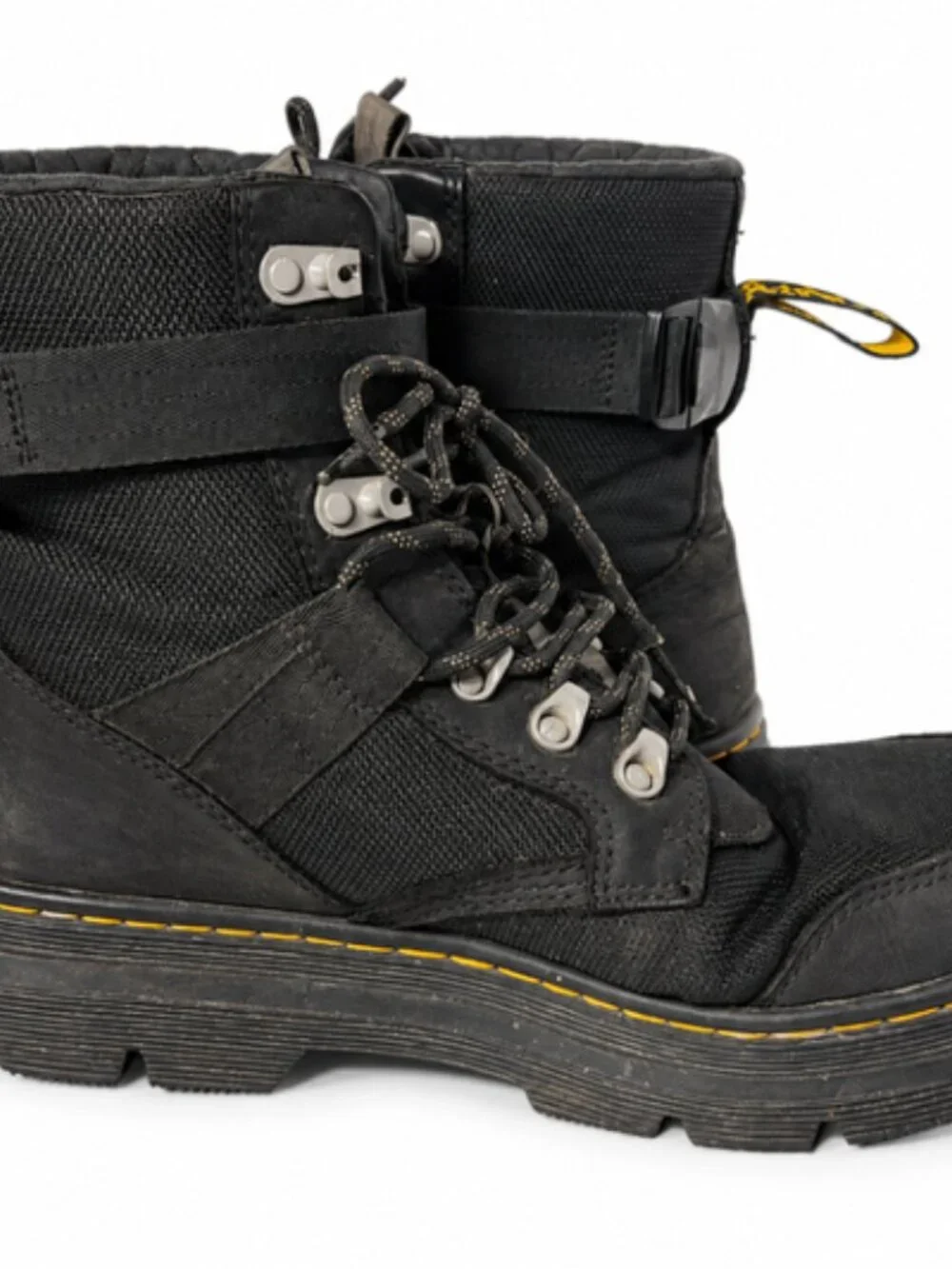Dr. Martens Combs Tech II FL Black Utility Work Boots Men’s Size 12 UK 11